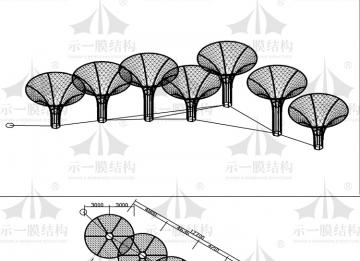 在上海示一膜結(jié)構(gòu)設計成套鋼結(jié)構(gòu)圖紙，費用大約多少？