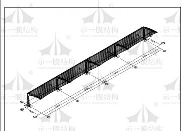 上海示一膜結(jié)構(gòu)公司能直接設計膜結(jié)構(gòu)工程圖紙嗎？