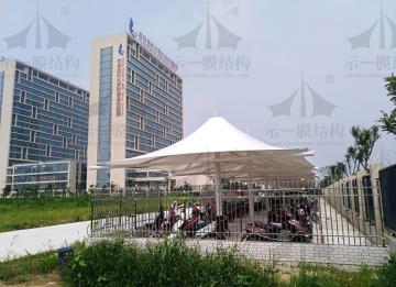 上海示一膜結(jié)構(gòu)停車棚能不能先挑圖紙定制？