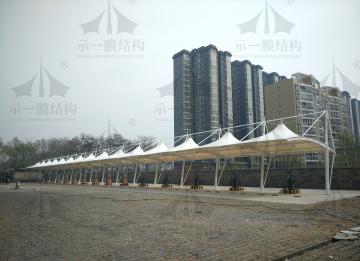 膜結(jié)構(gòu)車棚長久使用的秘訣是什么？