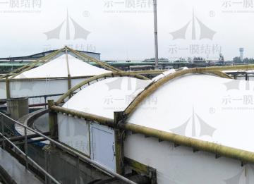 膜結(jié)構(gòu)污水池加蓋到底能否解決環(huán)保問題呢？